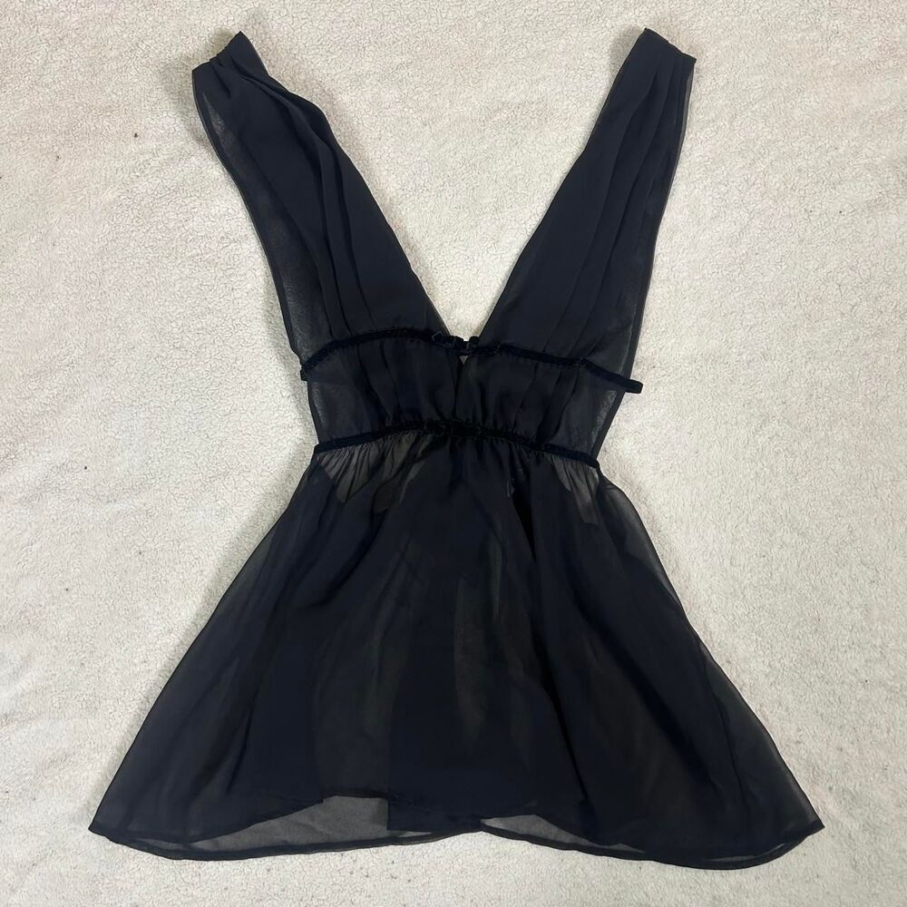 Venus Meshy Slip with Velvet Bows